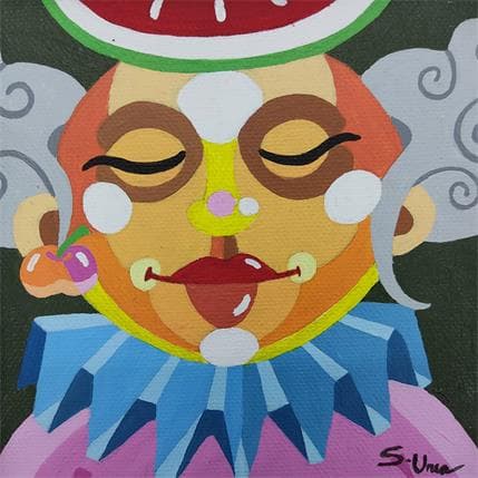 Peinture EXQUISITO par S.Uria | Tableau Figuratif Acrylique Portraits