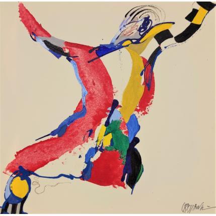 Peinture 5043 par Cressanne | Tableau Art Singulier Acrylique Nu