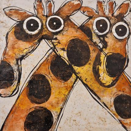 Peinture MAYA ET MAYO par Maury Hervé | Tableau