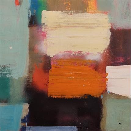 Peinture Sans titre 8 par Pedersen Morten | Tableau Abstrait Acrylique Minimaliste