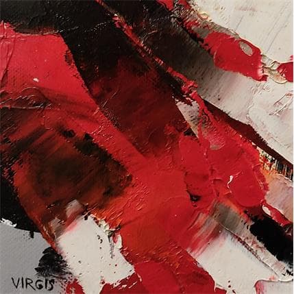 Peinture FROM THE LEFT par Virgis | Tableau Abstrait Huile
