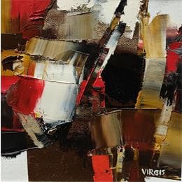 Pintura Retrackile por Virgis | Pintura Abstract Oil Minimalist