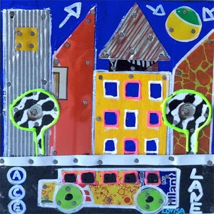 Pintura Bubbles por Lovisa | Pintura Pop-art Urban