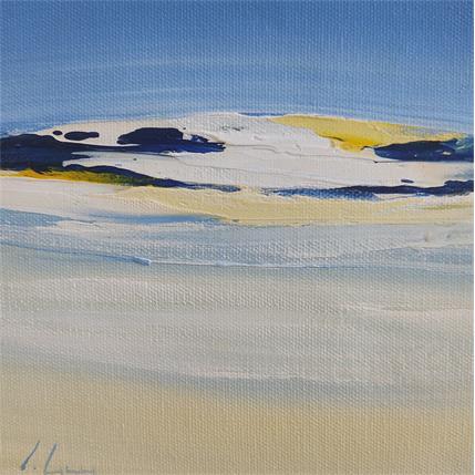 Peinture Aquatique par Guy Viviane  | Tableau Abstrait Huile Minimaliste