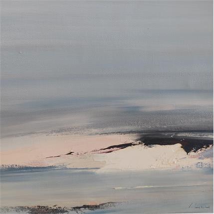 Peinture Petit matin par Guy Viviane  | Tableau Abstrait Huile Minimaliste