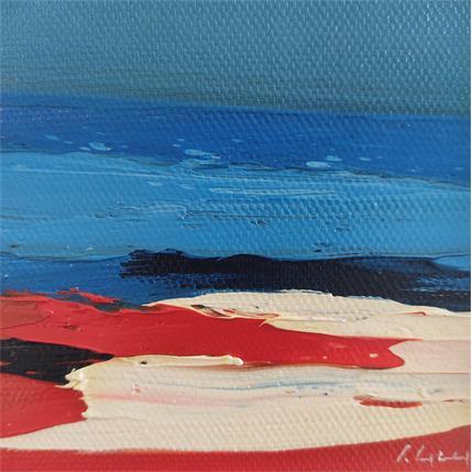 Peinture Harmonie par Guy Viviane  | Tableau Abstrait Huile Minimaliste