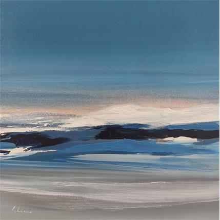 Peinture Prelude par Guy Viviane  | Tableau Abstrait Huile Minimaliste