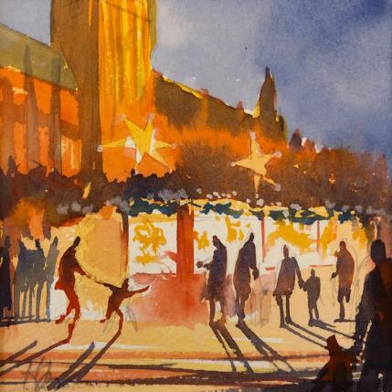 Pintura Munchner winter por Jones Henry | Pintura  Watercolor