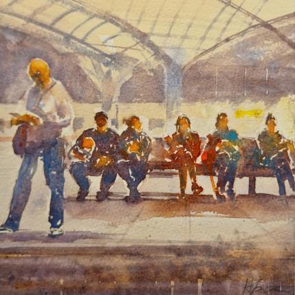 Painting Jan 18 02 by Jones Henry | Painting  Watercolor