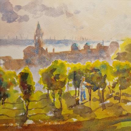 Painting Hamburg Vines by Jones Henry | Painting  Watercolor