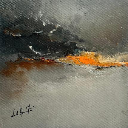 Peinture Terre d'ocre par Dumontier Nathalie | Tableau Abstrait Huile minimaliste