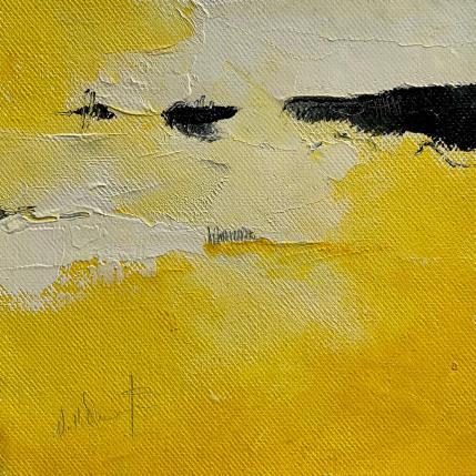 Painting Le bel été by Dumontier Nathalie | Painting Abstract Oil Minimalist