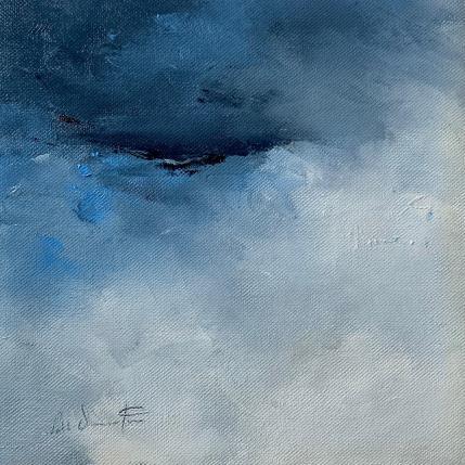 Painting Tout en douceur by Dumontier Nathalie | Painting Abstract Oil Minimalist