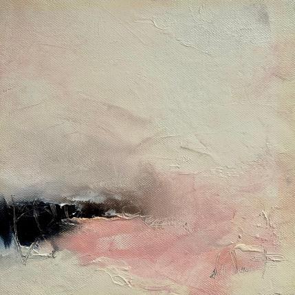Painting Un parfum sucré by Dumontier Nathalie | Painting Abstract Oil Minimalist