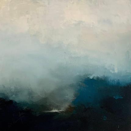 Painting Quel bonheur cette vie avec toi ! by Dumontier Nathalie | Painting Abstract Oil Minimalist