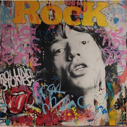 Peinture Rocked Miked par Novarino Fabien | Tableau Pop-art Icones Pop