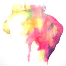 Peinture NH 3 par Loussouarn Michèle | Tableau Figuratif Aquarelle Nu