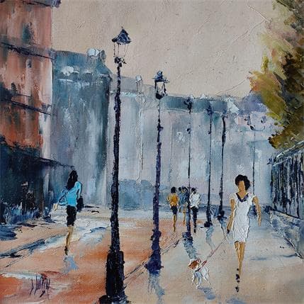 Gemälde Lucie von Dupin Dominique | Gemälde Figurativ Öl Alltagsszenen