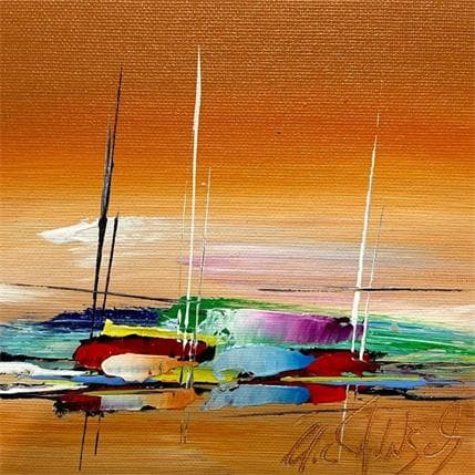 Pintura Voyage en couleurs por Munsch Eric | Pintura Figurative Oil Marine