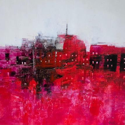 Peinture Le mont St Martin par Fièvre Véronique | Tableau  Acrylique