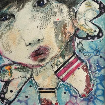 Peinture Dancing with my soul par Boix Bernardini Empar | Tableau Art naïf Acrylique Scènes de vie