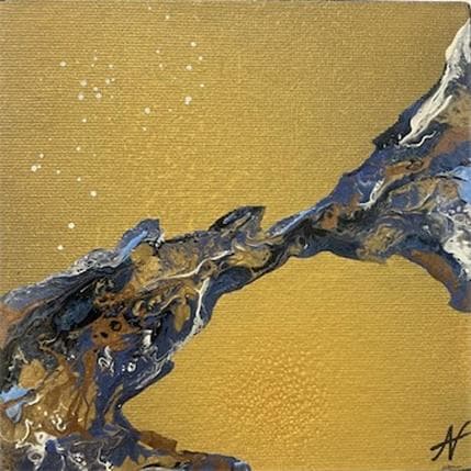 Peinture C997 par Naen | Tableau Abstrait Acrylique minimaliste