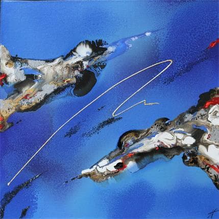 Painting C 795 by Naen | Painting Abstract Acrylic Minimalist