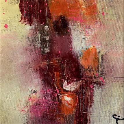 Peinture Medium par Teoli Chevieux Carine | Tableau Abstrait Acrylique, Huile Minimaliste