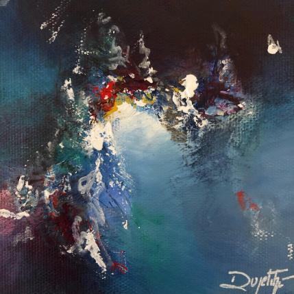 Peinture Eclat bleu par Dupetitpré Roselyne | Tableau