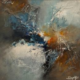 Pintura Entre terre et ciel por Dupetitpré Roselyne | Pintura