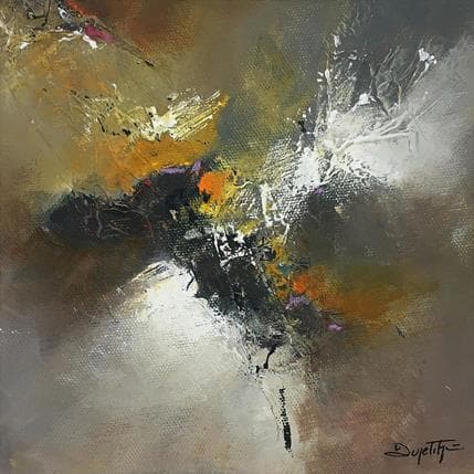 Peinture Cosmogonie par Dupetitpré Roselyne | Tableau Abstrait Huile Minimaliste