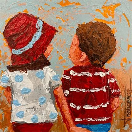 Peinture Pequeños par Escobar Francesca | Tableau Figuratif Acrylique scènes de vie