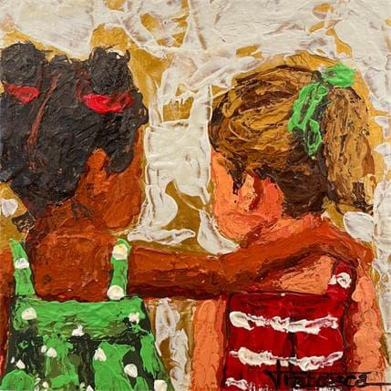 Peinture Verde par Escobar Francesca | Tableau Figuratif Acrylique scènes de vie