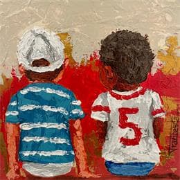 Pintura Lealtad por Escobar Francesca | Pintura Figurative Acrylic Life style