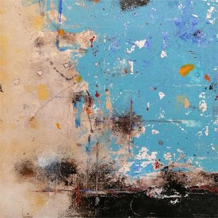 Peinture Contorno par Jiménez Conesa Francisco | Tableau Abstrait Acrylique Minimaliste