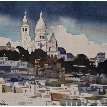 Peinture Paris 56 par Khodakivskyi Vasily | Tableau  Aquarelle