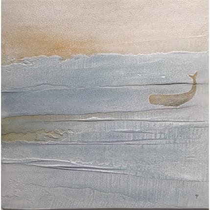 Peinture Beyond par Roma Gaia | Tableau Abstrait Minimaliste