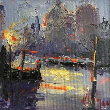 Peinture Sans titre 3 par Kleiner Dominique | Tableau Abstrait Huile Paysages