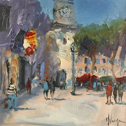 Peinture Sans titre 5 par Kleiner Dominique | Tableau Figuratif Huile scènes de vie