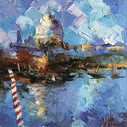 Peinture Sans titre 3 par Kleiner Dominique | Tableau Abstrait Huile Paysages