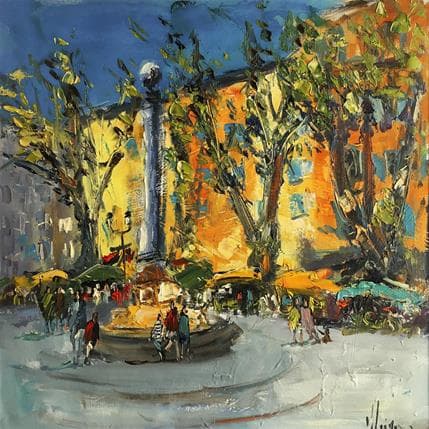 Peinture Sans titre 2 par Kleiner Dominique | Tableau Figuratif Huile Urbain