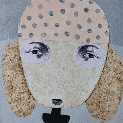 Peinture My mama says par Lastrina Suzanne | Tableau Art naïf Acrylique Portraits