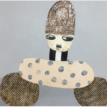 Peinture On my way par Lastrina Suzanne | Tableau Art naïf Acrylique