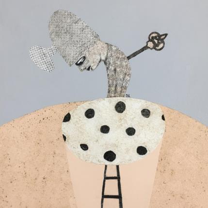 Peinture Turn on the lights par Lastrina Suzanne | Tableau Art naïf Acrylique