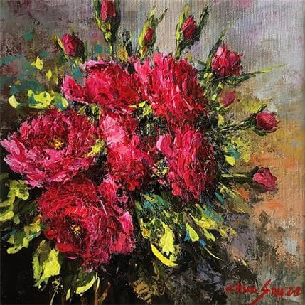 Peinture Espatulando par Chico Souza | Tableau Figuratif Huile Paysages