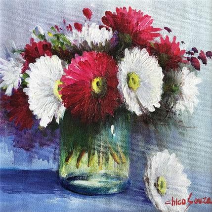 Peinture Transparencia 2 par Chico Souza | Tableau Figuratif Huile Natures mortes