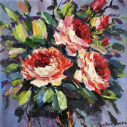 Peinture Renascer par Chico Souza | Tableau Figuratif Huile Paysages