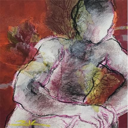 Peinture Vision oblong par Kerbastard Béatrice | Tableau Figuratif Acrylique Nu