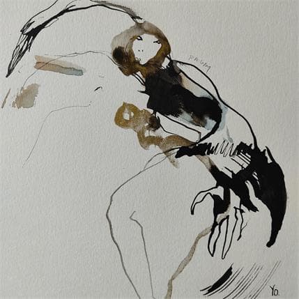 Peinture Cadavre exquis 9 par YO&CO | Tableau Figuratif nu