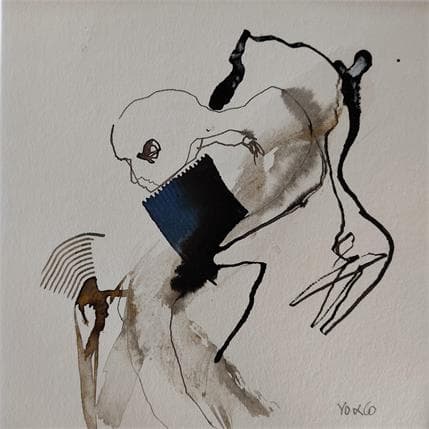 Peinture Cadavre exquis 7 par YO&CO | Tableau Figuratif nu